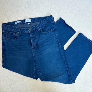 Universal Thread Mid-Rise 80's Slim Fit Denim Jeans Dark Wash Target 12 32